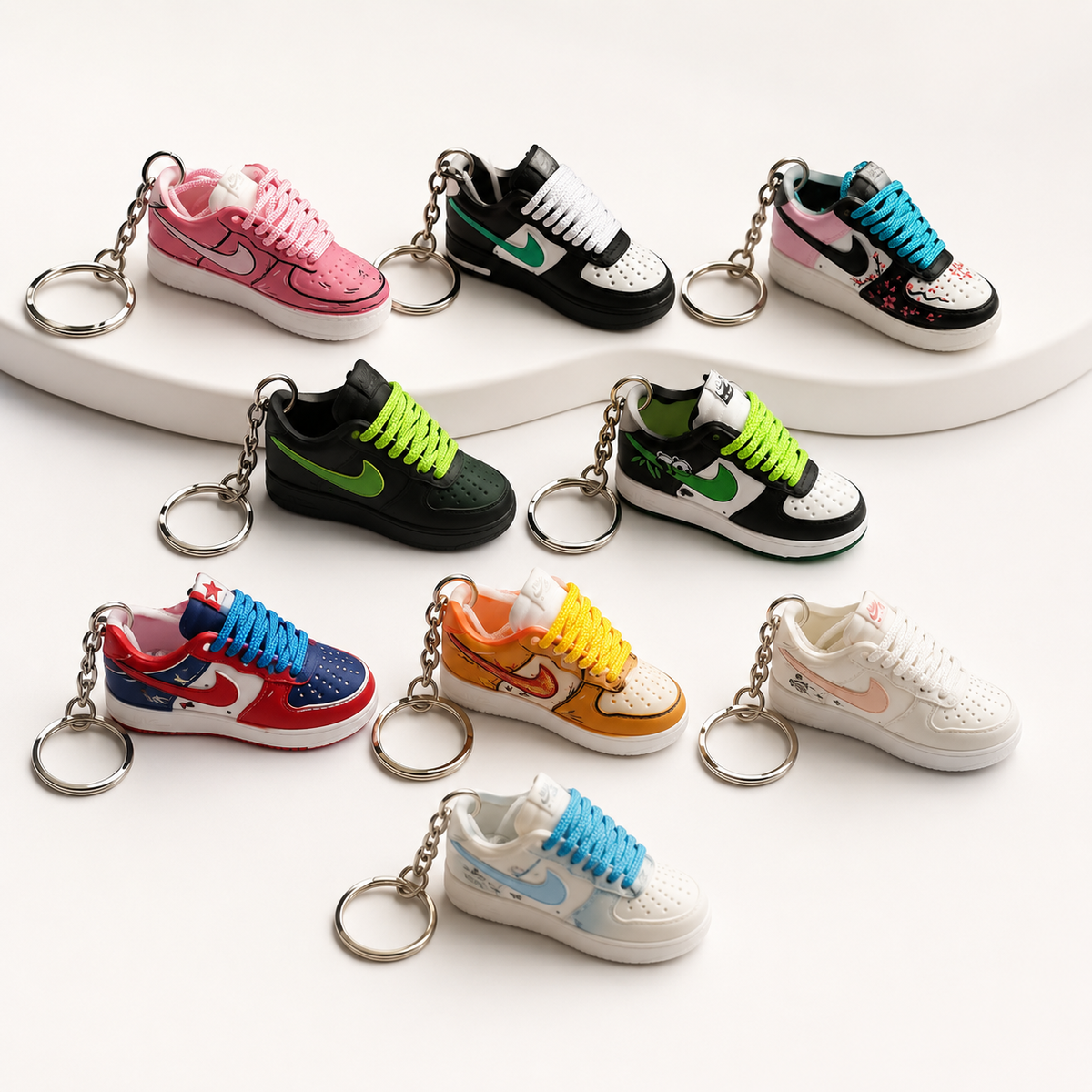Mini Sneaker Keyring – Choose Your Style