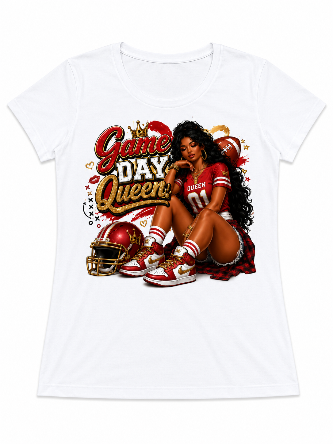 Custom Printed T-Shirt – Your Design