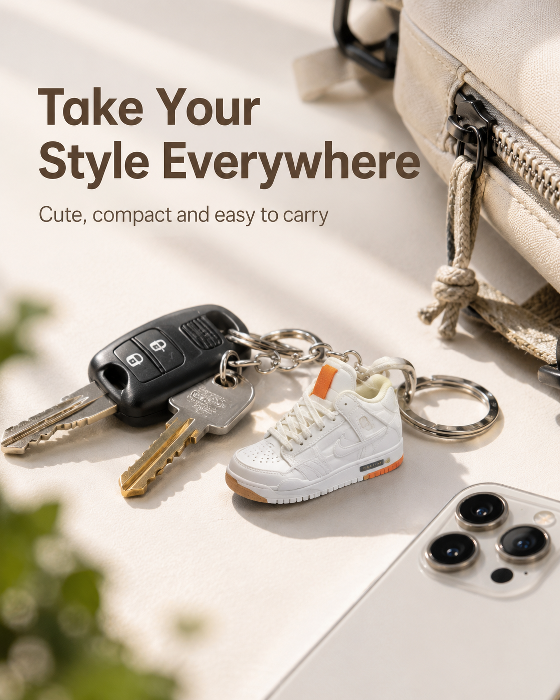 Mini Sneaker Keyring – Choose Your Style