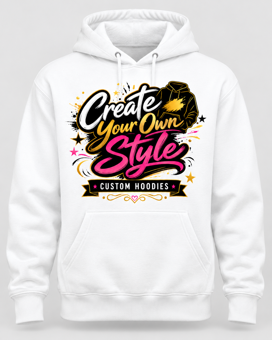 Custom Hoodie – Personalised with Your Design