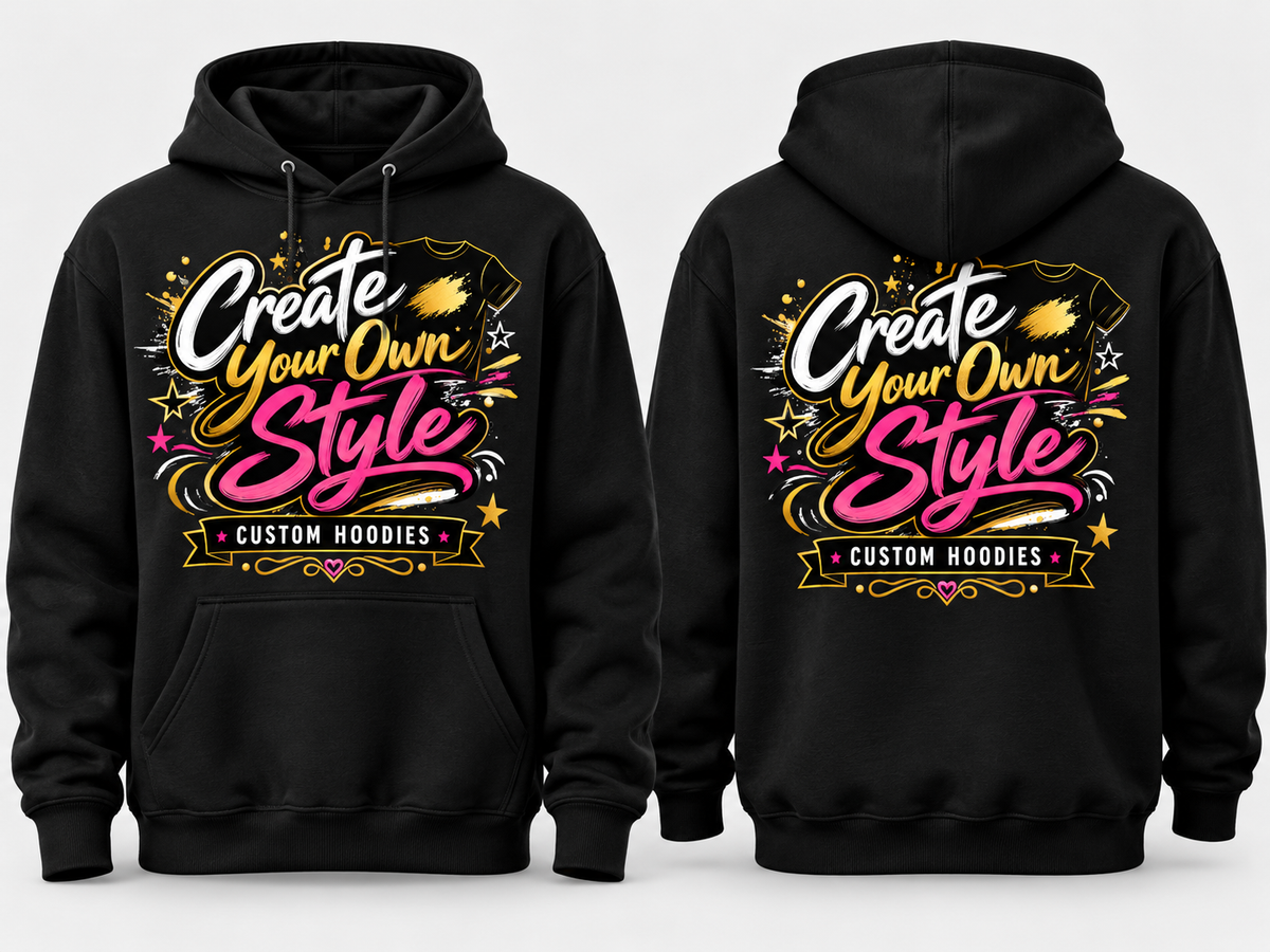 Custom Hoodie – Personalised with Your Design