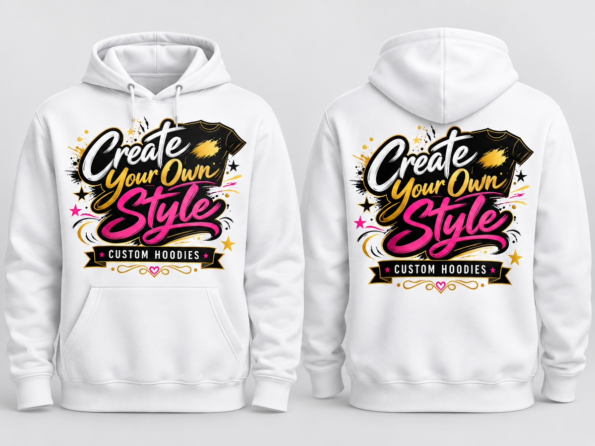 Custom Hoodie – Personalised with Your Design