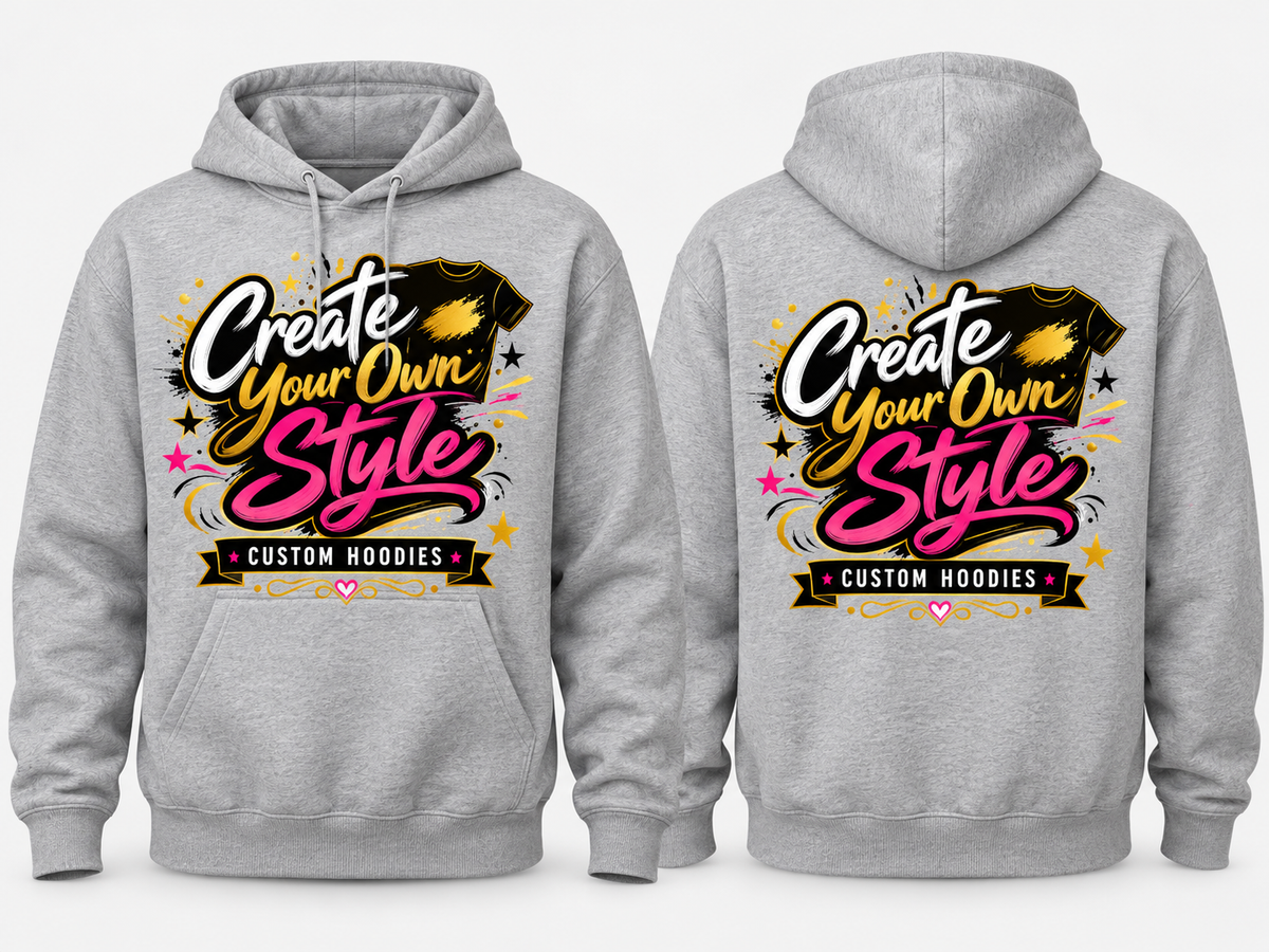 Custom Hoodie – Personalised with Your Design