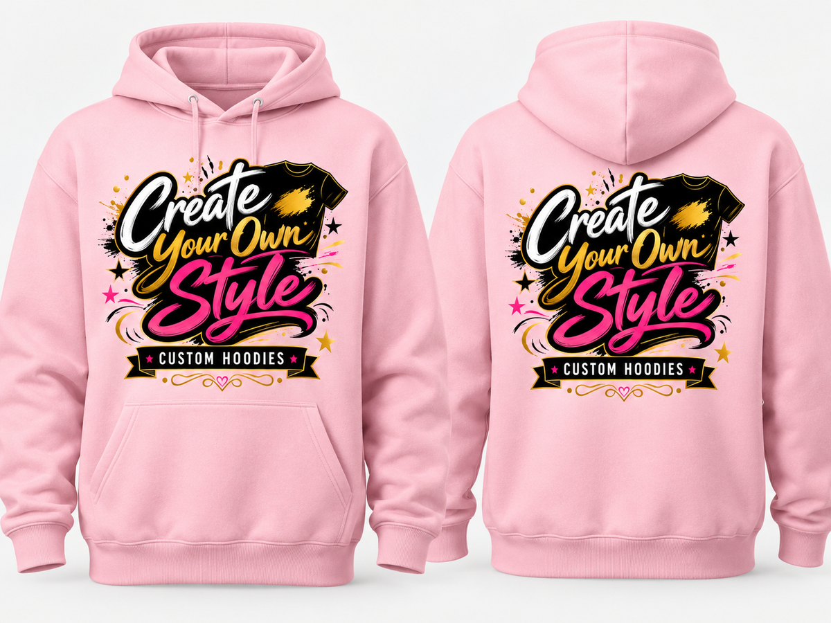 Custom Hoodie – Personalised with Your Design