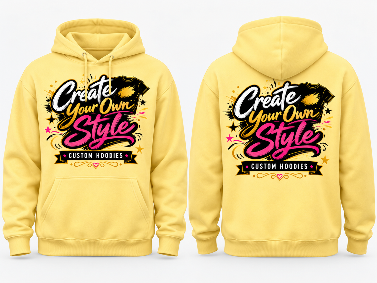 Custom Hoodie – Personalised with Your Design